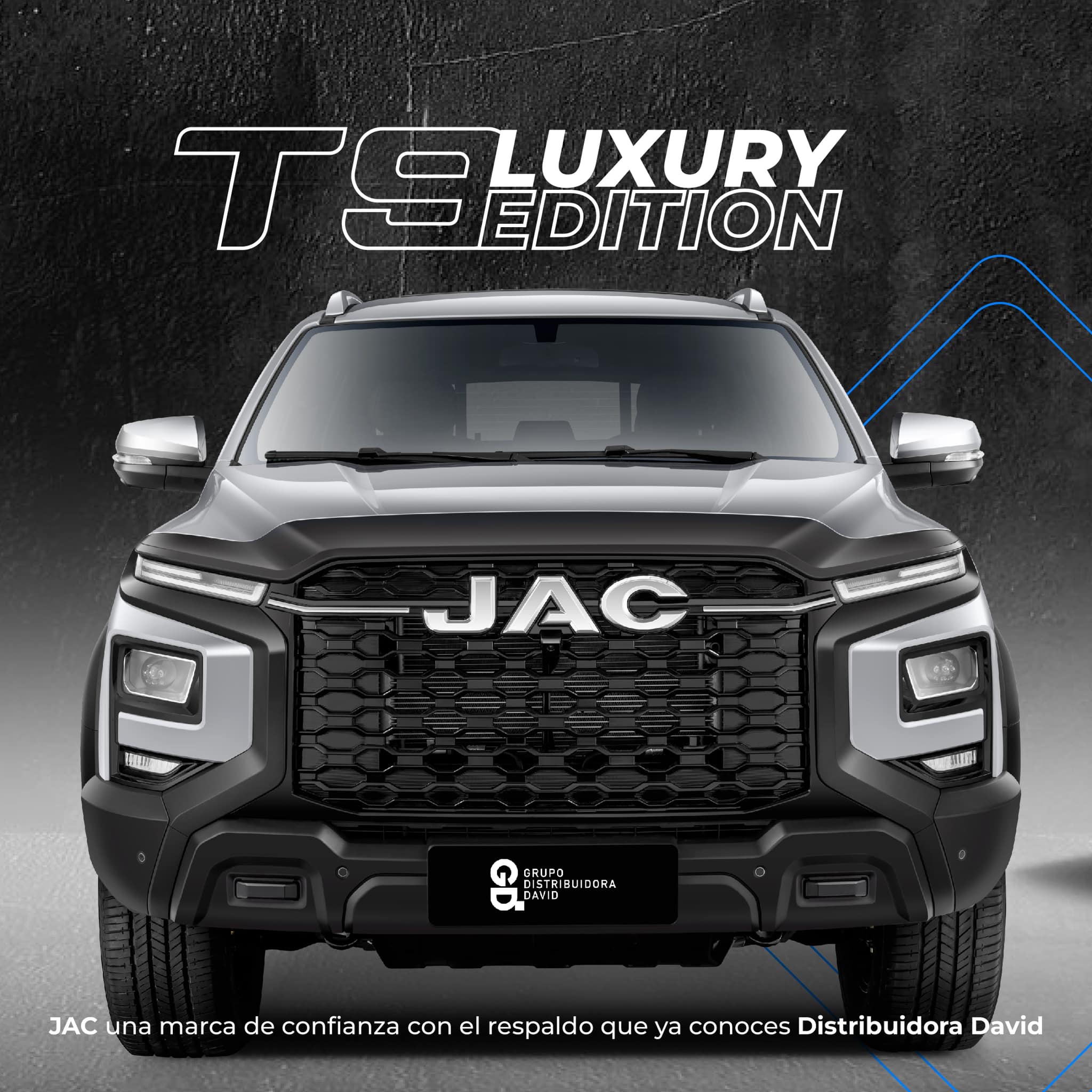 pickup jac t9 camioneta pick up Panama Diseño