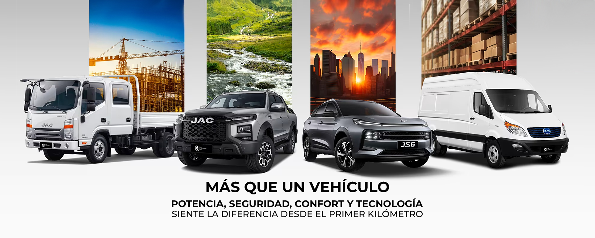 Line up Modelos Jacmotors